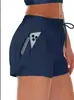 Amazon Transfronterizo 2025 Pantalones Cortos Deportivos para Correr para Mujer de 5 pulgadas Secado Rápido Ligeros para Fitness con Cremallera