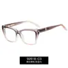92618 Lentes Planas Transfronterizas de Impulso Gafas TR90 con Filtro de Luz Azul Montura Grande Versátil Europea y Americana Se Pueden Adaptar con Lentes para Miopía
