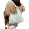 Bolsas de Lona Personalizadas para Ventas Transfronterizas, Bolsas Tote para el Trabajo, Bolsos de Hombro, Bolsos de Mujer, Bolsas de Nylon que se Pueden Estampar con Texto y Personalizar con Logos