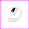 Auricular Bluetooth de un solo oído en stock, tiempo de espera ultralargo, no intraauricular, montado en la oreja, táctil, auricular OWS verdaderamente inalámbrico
