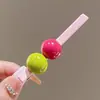 Pinza para el pelo de lunares de dopamina para mujer, Pinza lateral dulce y versátil, Pinza Bb linda, Pinzas de colores para flequillo y cabello, Pasador de moda