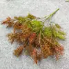 Manos artificiales de pino de Penglai, plantas verdes y césped para decorar salones de bodas, crear escenas de boda y como base para arreglos florales