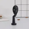 Adornos de Mascarilla Facial Artística Abstracta Mini Creativa Estilo Europeo, Decoraciones para el Hogar Sala de Estar, Manualidades, Regalos