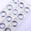 Popular Transfronterizo 14mm Anillo de Ángel Círculo Hueco Cristal Dongzhou Brillo Diamante Accesorios de Joyería Personalización