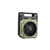 Luz de ventilador movida a energia solar, nova luz para acampamento ao ar livre, power bank, ultrassilenciosa, forte potência de vento, portátil e dobrável 0014