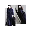2026 Otoño Temprano Nueva Ropa de Mujer Vestido Midi de Longitud de Té de Socialité Retro Francés Vestido Base Cálido Interior
