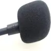 Almofadas de ouvido redondas para headset de lan house, almofadas de ouvido de esponja de reposição para fones de ouvido de música e jogos, capa de esponja para microfone