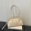 Estilo coreano transfronterizo Gran capacidad Dropshipping 2026 PU Moderno Simple Casual Gran capacidad Bolso de hombro tipo baguette para ir al trabajo