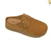 Zapatos de mujer talla grande 2026, estilo babucha con suela gruesa, nuevas pantuflas de suela gruesa, zapatos casuales de moda, mocasines sin cordones, adecuados para usar al aire libre