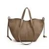 Bolsa Tote Retrô para Mulheres, Bolsa de Ombro de Grande Capacidade para Trabalho e Deslocamento, Bolsa de Ombro Único Feminina 2026, Bolsa Tote Estilo Coreano para Deslocamento