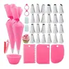 Fábrica em estoque Conjunto de 83 peças Amazon Bico de confeitar Suit Bico de confeitar creme Decorador de bolo Ferramentas de confeitaria