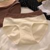 Ropa Interior para Mujer Calzones de Algodón Puro para Niñas 2025 Nuevo 7A Antibacteriano Entrepierna Extendida Talla Grande Verano Shorts Delgados