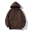 Sudadera con capucha clásica versátil unisex para pareja, color liso, holgada, para primavera y otoño, sudadera con capucha casual de manga larga a la moda