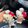 Popular Set de Chef Súper Lindo Muñeco de Peluche Kt Colgante de Muñeca Colgante de Gato Kitty Modelo de Mejor Amiga Disponible para Mayorista