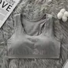 Roupa íntima de algodão puro para meninas em fase de desenvolvimento, adequada para estudantes do ensino fundamental II e médio, com bojos embutidos para evitar protuberâncias, uma camisola fina estilo verão