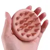 Fábrica de Novo Shampoo de Silicone Puro Limpeza do Couro Cabeludo Massagem Shampoo Pente Meridian Massagem Silicone Shampoo Escova