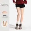 Pantalón de pierna Bonaus Artefacto Color Nude de Nueve Puntos Ropa Interior Gruesa para Otoño e Invierno Pies Gruesos No Aprieta los Pies Estilo Grueso Medias para Mujer
