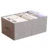 Caja de almacenamiento plegable, caja de almacenamiento tipo cajón con rejilla, almacenamiento para armario sin separadores, cesta de almacenamiento para juguetes y ropa, paquete familiar