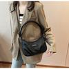 Bolso de Moda Fu Gani para Axila de Mujer 2024 Nuevo Bolso Simple de Textil Tipo Dumpling Casual Versátil Bolso de Hombro Cruzado