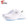 Ttygj Zapatos de Golf para Mujer con Cordones de Perilla Fijos Suela Antideslizante Zapatos Deportivos Zapatillas de Cuero de Microfibra 1035