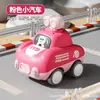 Transfronterizo Nuevo Mini Oso de Dibujos Animados para Niños Coche de Carreras de Presión Coche Deportivo Motocicleta Coche de Juguete Regalo Al Por Mayor