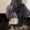 Bolso Texeled de Diseño Nicho Casual para Mujer 2025 Primavera Nuevo Bolso Cuadrado Pequeño Moda Tendencia Bolso Bandolera de Hombro