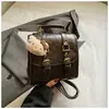 Mochila Pequeña de Moda Tendencia para Mujer 2025 Nueva Otoño e Invierno Nicho de Alta Apariencia Moda Retro Mochila de Viaje