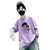 Camiseta de manga larga para niño, camiseta básica de algodón puro para niño, estilo primavera y otoño, nuevo modelo de otoño 2026, top casual para niños mayores