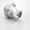 Válvula de Fondo de Acero Inoxidable 304/316 Válvula de Fondo Roscada Rosca Interna Válvula de Retención de Entrada de Bomba de Agua Dn25 32 40 Válvula de Loto