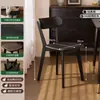 Silla de Comedor de Madera Maciza 2026 Modelo Nuevo Silla para Mesa de Comedor del Hogar Color Nogal Silla con Respaldo Retro Silla de Comedor para Restaurante Taburete de Madera
