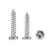 Tornillos Autorroscantes Cabeza de Pan Phillips Pa Yb845 1008 (Acero carbono) Tornillos Autorroscantes Phillips Grado 4.8 Niquelados