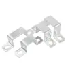 Abrazadera Cuadrada de Hierro Galvanizado Aro Cuadrado de Acero al Carbono Abrazadera de Ángulo Recto Ohm Abrazadera para Tubería en Forma de U Colección de Abrazaderas para Caballo