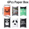 Nuevo Traje de Vajilla para Fiesta de Halloween Fiesta de Vacaciones de Halloween Plato de Papel Decorativo de Calabaza Vaso de Papel de Seda