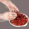 Guantes Desechables para Uso Alimentario, Plástico Pe Especialmente Grueso, Adecuados para Comer Langosta, Salones de Belleza, Empacados Individualmente, Comida Rápida