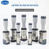 Shengli marca data selo retangular quadrado triângulo redondo borracha manual texto data selo selo material atacado