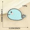 Etiqueta bordada original para computador adesivos bordados animal de desenho animado coelho sapo acessórios de vestuário patch autoadesivo adesivos de tecido