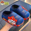 Pantuflas de Algodón para Niños Paw Patrol Invierno, Cálidas y Forradas de Felpa, Impermeables, para Niños y Niñas, Uso en Interiores, Zapatos de Algodón para Bebés y Niños Pequeños