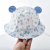 Sombrero de Bebé para el Sol de Verano Sombrero de Pescador para Niños y Niñas Sombrero Solar para Bebé Niñas Primavera y Otoño Sombrero de Cubo con Protección Solar Ajustable