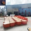 Asientos para Empalme de Fibra de Vidrio Paisaje Urbano Asientos Combinación de Flores Cuadrado Silla de Parque de Calle Maceta con Forma Especial para Exteriores Taburete