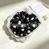 Xuxinha de tecido de renda, multicamadas, estilo coreano, especificamente para penteados de coque feminino. Acessórios em estoque, atacado disponível