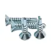 Tornillos Autorroscantes de Cola de Milano de Cabeza Plana Cruzada de Alta Resistencia 4*16 para Placa de Acero Tornillos Metálicos Venta Directa de Fábrica