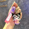 Llavero de Muñeca de Dibujos Animados Sanrio Kulomi, Colgante de Máquina de Bolas, Llavero Lindo para Bolsos, Pequeño Regalo al por Mayor