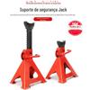 Suporte de segurança reforçado de 3 toneladas para macaco, suporte de segurança, mil suportes superiores de ouro, estrutura de suporte de carro, banco de carro