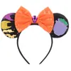 Amazon Diadema de Cumpleaños para Niña Lazo Lentejuelas Diadema Tema Frozen Accesorios para el Cabello de Niños