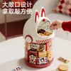 Contenedor de Almacenamiento Dopamina Snack para Uso Doméstico, Almacenamiento de Caja Sorpresa, Esenciales para Niños, a Prueba de Humedad, Gran Capacidad, Caja de Almacenamiento Transparente a Prueba de Polvo
