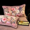 Popular Terciopelo Engrosado Leche Terciopelo Juego de Cuatro Piezas Antiestático Cálido Terciopelo Cama Cálida Sábanas y Fundas de Edredón 25 Productos Nuevos