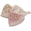 Gorro fino de verano para bebé, gorro de algodón para recién nacido, gorro de copa vacío con fontanela, gorro fetal fino con válvula