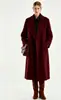 Otoño Invierno 2026 Ropa de Mujer Transfronteriza Europea y Americana Amazon Casual Largo Color Sólido Cálido Abrigo de Lana