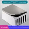 Lâmpada LED alimentação bateria de lítio condutora térmica folha de silicone 0.8W componentes chip dissipador de calor folha de isolamento condutor térmico
