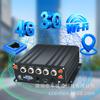 Grabador de video de disco duro para vehículos de 8 vías, red 4G, 1080p HD AHD, solución de videovigilancia para autobuses